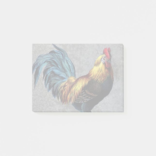 Bloco De Notas Colorida Rooster Bantam (Frente)