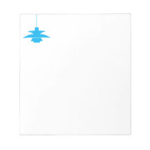 Bloco de Notas com Luminária de Abacate