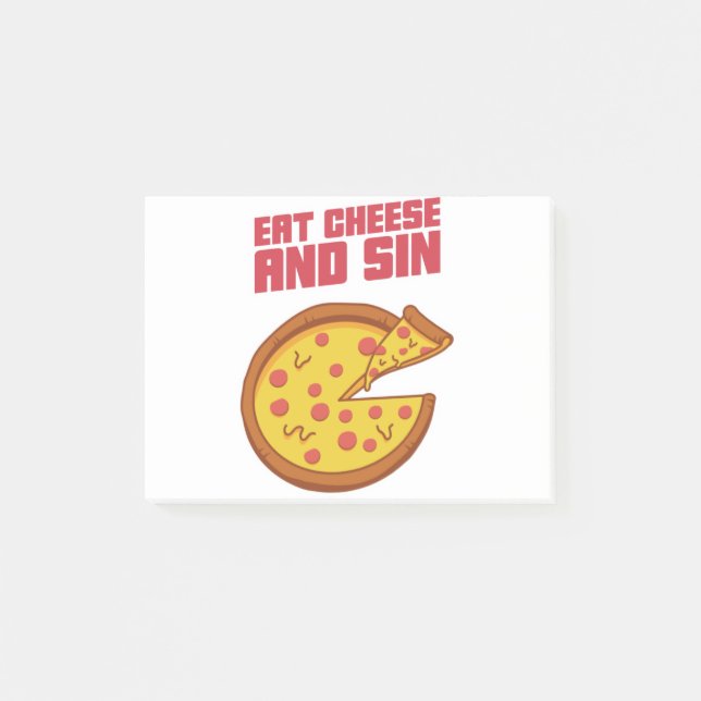 Bloco De Notas Coma Queijo E Pinto (Frente)