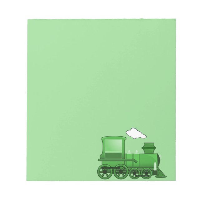 Bloco De Notas Comboio a vapor (Frente)