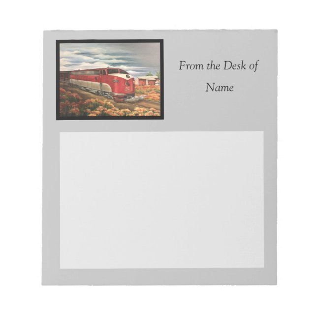 Bloco De Notas Comboio MKT (Frente)