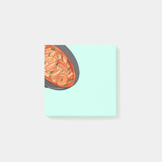 Bloco De Notas Comida Asiática 6 Notas Adesivas