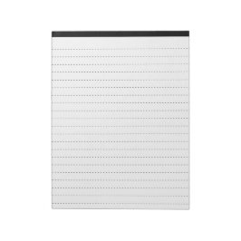 Bloco de notas compacto de 5,5" x 6" com 40 página