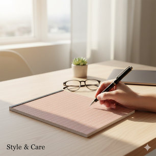 Bloco de notas compacto de 5,5" x 6" com 40 página