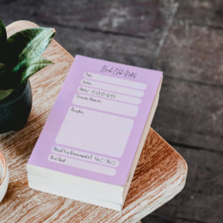 Bloco De Notas Companheiro do Clube do Livro