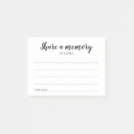 Bloco De Notas Compartilhe uma Celebração de Memória do Memorial