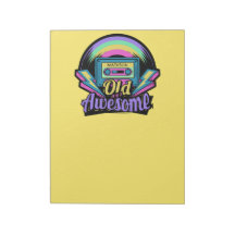 Computadores de notas de nome personalizados antig