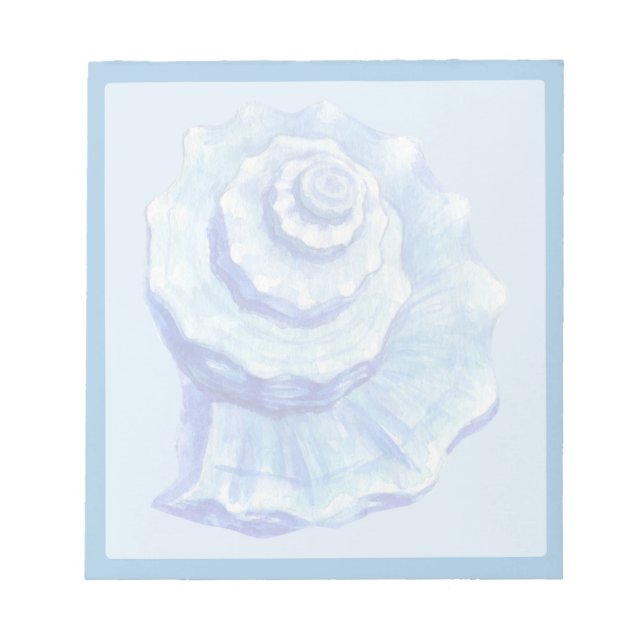 Bloco De Notas Concha Azul (Frente)