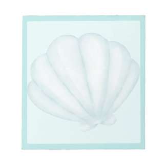 Bloco De Notas Concha Azul-Celeste