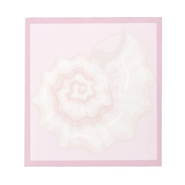 Bloco De Notas Concha Rosa 1 (Frente)