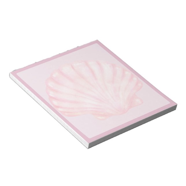 Bloco De Notas Concha Rosa 4 (Inclinado)