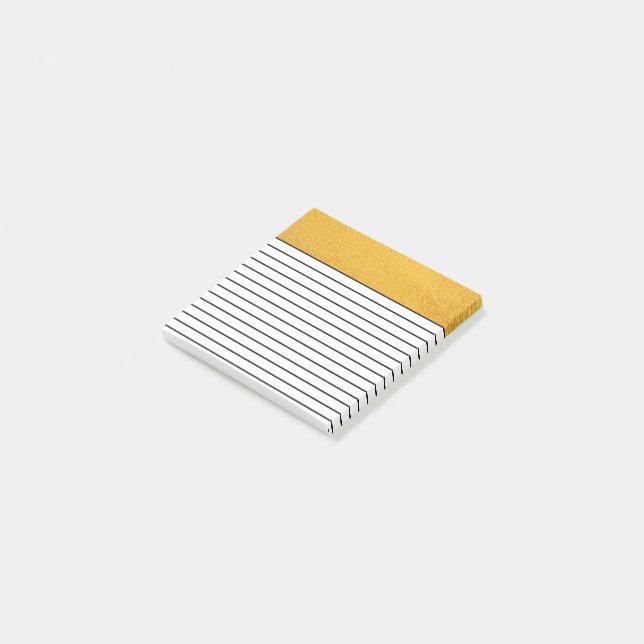 Bloco De Notas Concreto Amarelo | Vinculado (Inclinado)