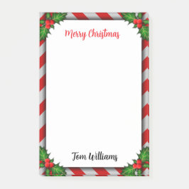 Bloco De Notas Condecorações de Natal