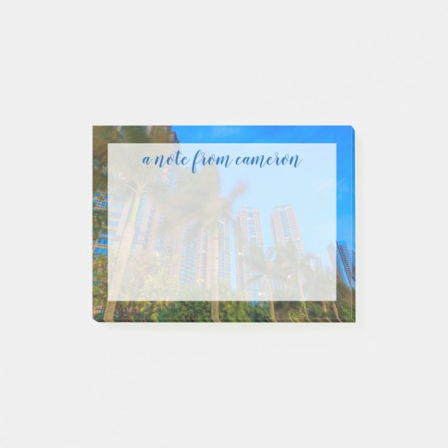 Bloco De Notas Condomínios de luxo na China (Frente)