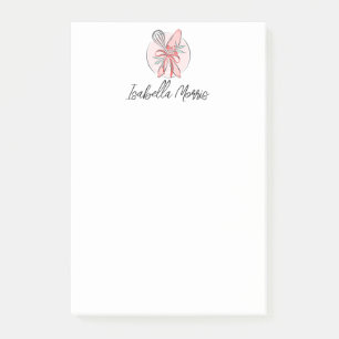 Bloco De Notas Confeitaria Personalizada de Bolos Bonitos