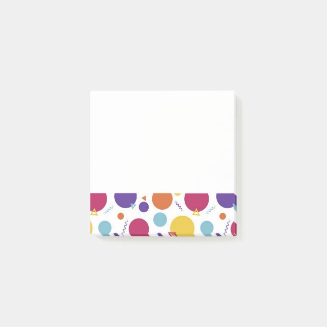 Bloco De Notas Confetti (Frente)