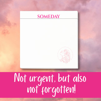 Bloco De Notas Confiança e Beleza Algum Dia Coordenando