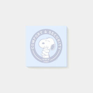 Bloco De Notas Conforto e segurança   Snoopy & Woodstock Hug