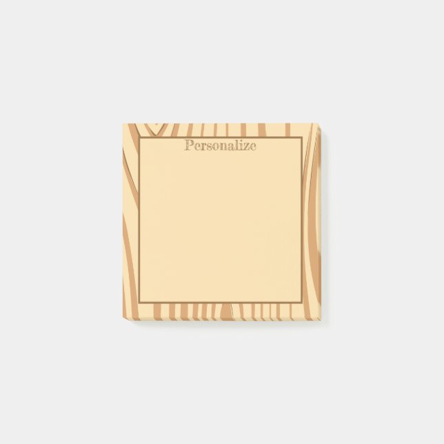 Bloco De Notas Conselho Rustic Cedar Wood Stain Plank (Frente)