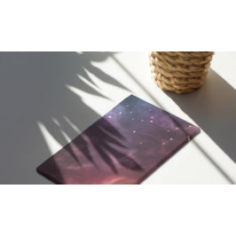 Bloco De Notas Constelação da Galáxia do Céu Noturno Moderno