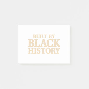 Bloco De Notas Construído por Black History African American Blac