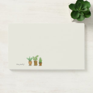 Bloco De Notas Continue cheio de folhas, para os amantes de plant