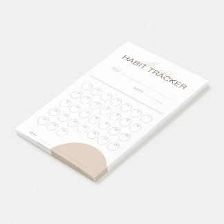 Bloco De Notas Controlador de Habitação Mensal