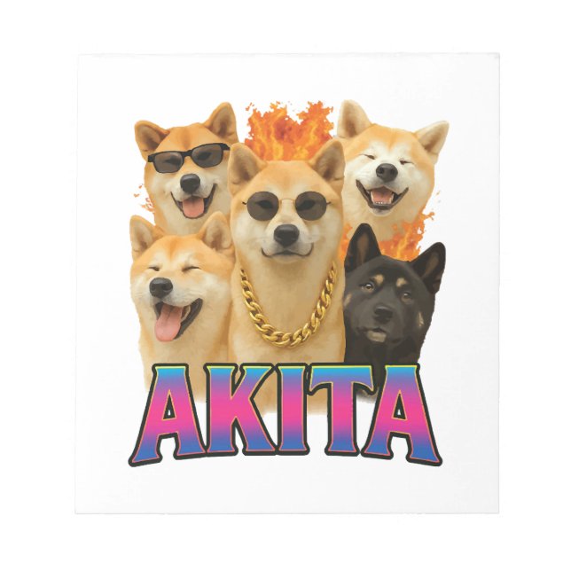 Bloco De Notas Cópia de Akita (Frente)