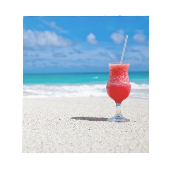 Bloco De Notas Coquetel pelo mar (Frente)