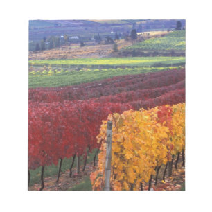 Bloco De Notas Cor de queda intensa vermelha e amarela em Gehring