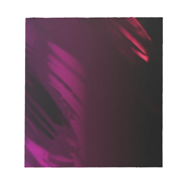 Bloco De Notas Cor do Rosa preto (Frente)