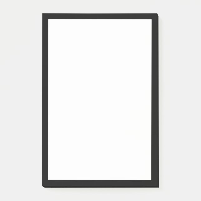 Bloco De Notas Cor Personalizada do vazio (Frente)