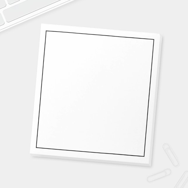 Bloco De Notas Cor Personalizada do vazio (Criador carregado)