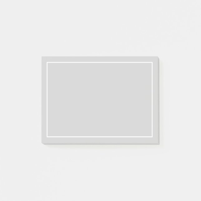 Bloco De Notas Cor Personalizada do vazio (Frente)