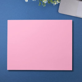 Bloco De Notas Cor Rosa Cravo Cor Sólida | Clássico | Elegante 