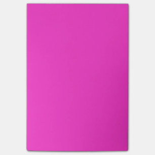 Bloco De Notas Cor Rosa Quente Cintilante Personaliza-A!