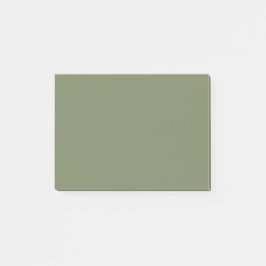 Bloco De Notas Cor Sálida Verde Sage