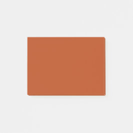 Bloco De Notas Cor sólida da ferrugem