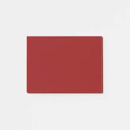 Bloco De Notas Cor Sólida do Veludo Vermelho | Clássico | Elegant