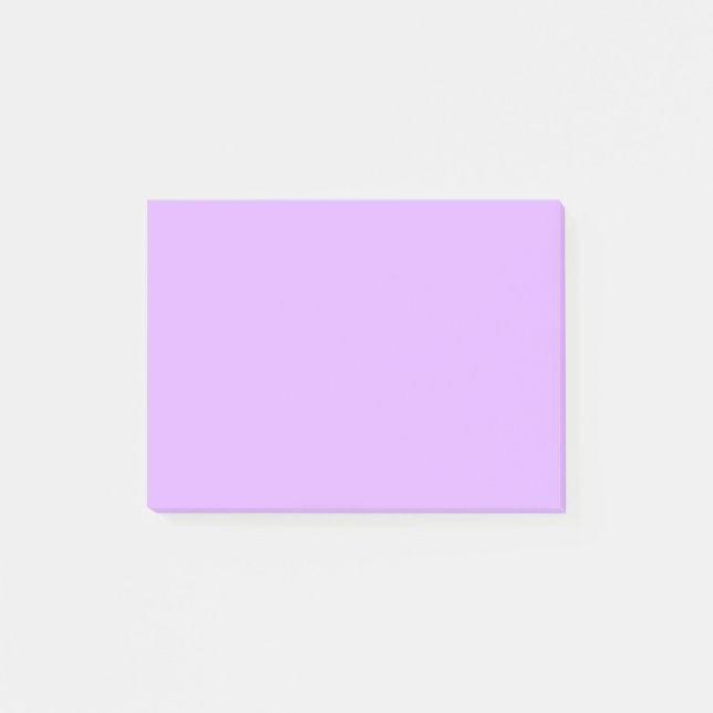 Bloco De Notas Cor Sólida Mauve (Frente)