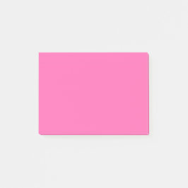 Bloco De Notas Cor Sólida Rosa Quente