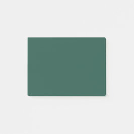 Bloco De Notas Cor sólida verde Brunswick