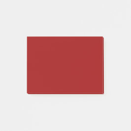 Bloco De Notas Cor Sólido Vermelho Crimson