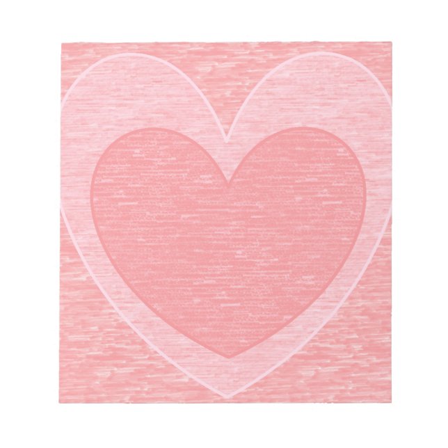 Bloco De Notas Coração 1 (Frente)