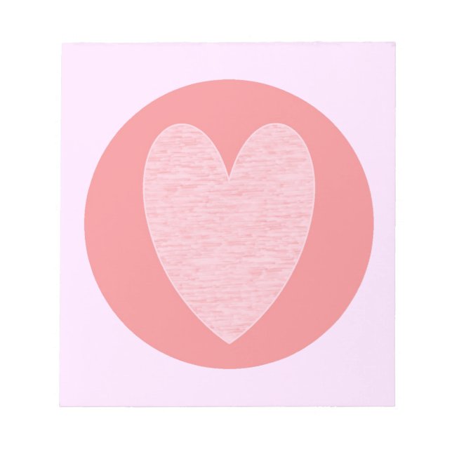 Bloco De Notas Coração 3 (Frente)