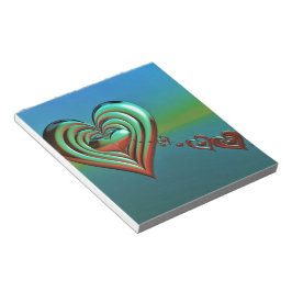 Bloco De Notas Corações Alto do Céu