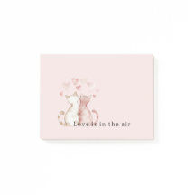Corações Cor-de-Rosa Gatos Brancos Amor