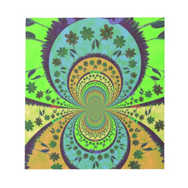 Bloco De Notas Cores de Hakuna Matata Tradicional Africano.png (Frente)