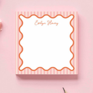 Bloco De Notas Cores vibrantes e ousadas personalizadas Cabelo on