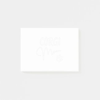 Bloco De Notas Corgi Mãe Pet Presente para Amantes de Cachorro e